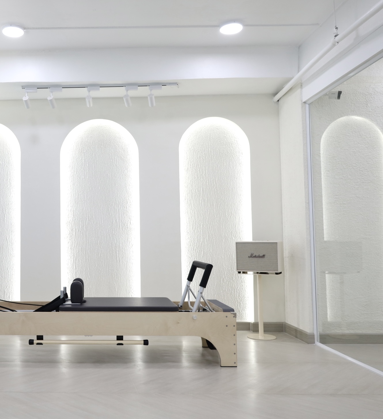 Reformer in a private studio room at The Best Pilates, Sukhumvit 30/1